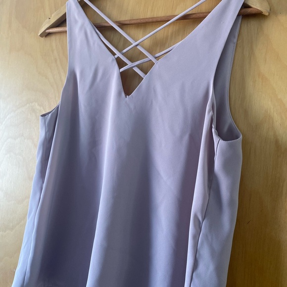Lavender Express Fancy Tank Top Small - Picture 6 of 8
